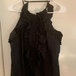 Karlie open back shirt